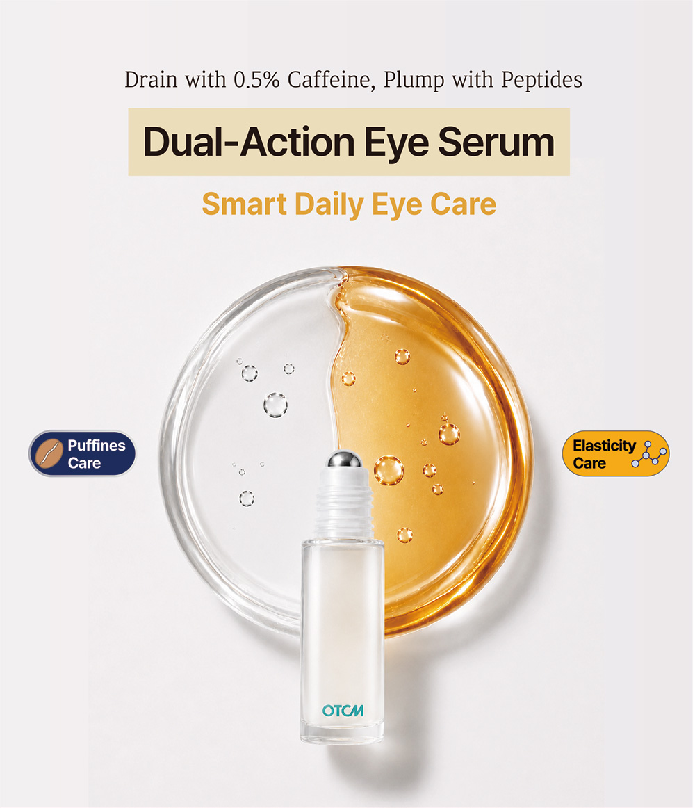 Why depuffing reveals eye slackness (And how OTCM eye serum fixes it)